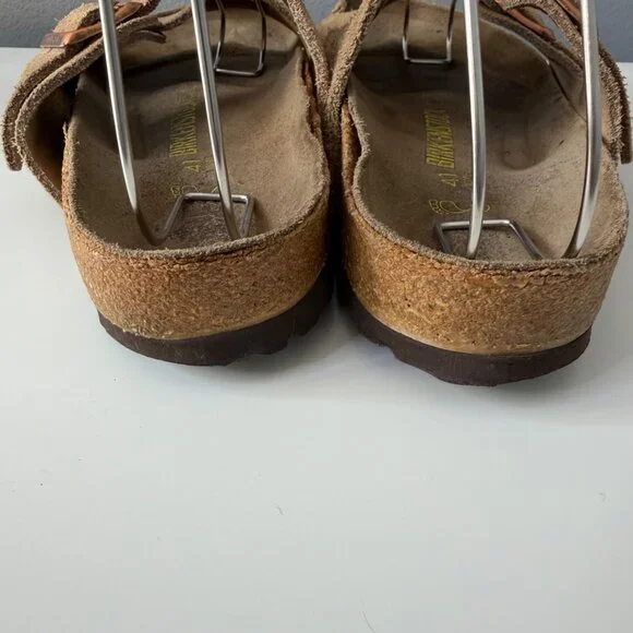 BIRKENSTOCK suede arizona sandals size 41 US 10-10.5 regular width - Picture 8 of 11